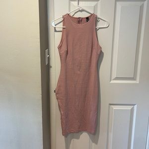 Blush cocktail dress